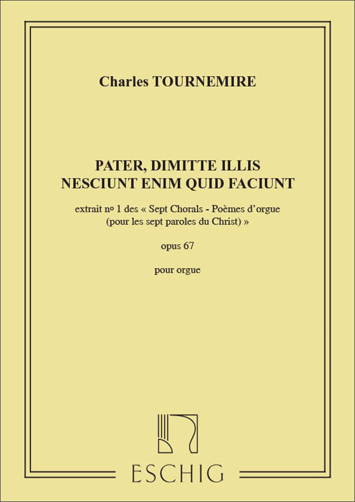 Choral N 1 Orgue